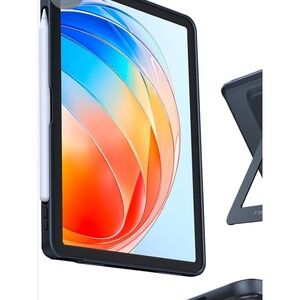 TORRAS iPad Air 13 inch M3 2025 Case with Stand Pencil Holder Dark Gray